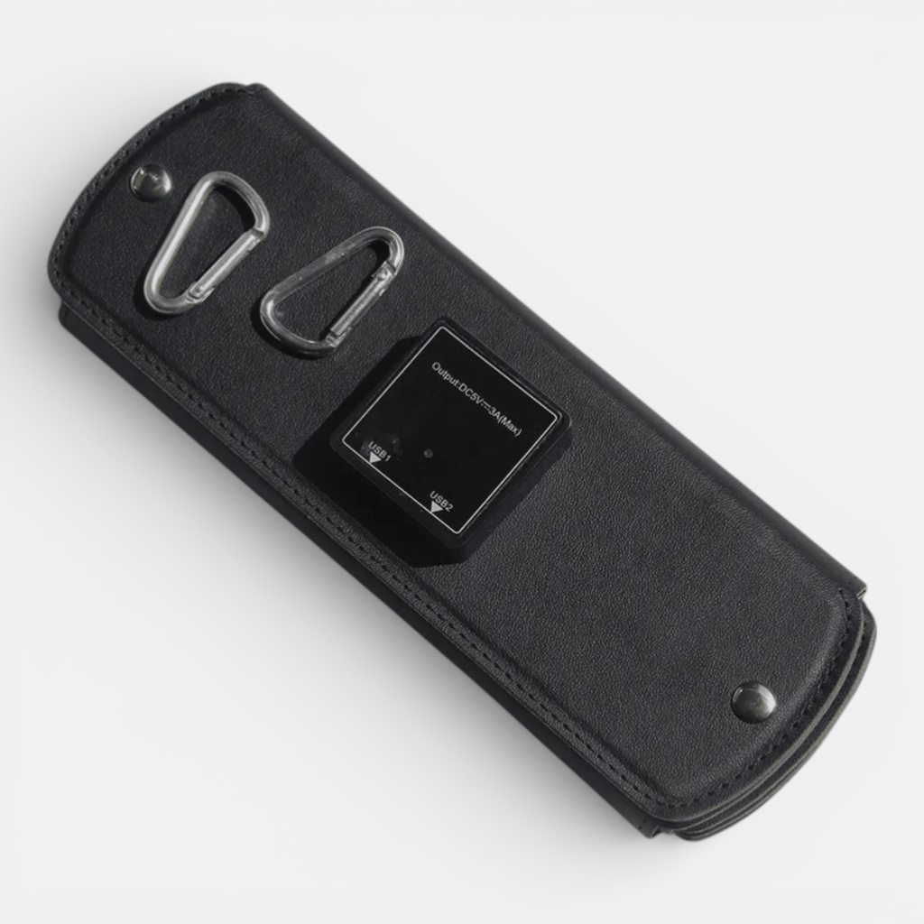 Mon Esprit Nature noir 2 Chargeur solaire pliable 16W