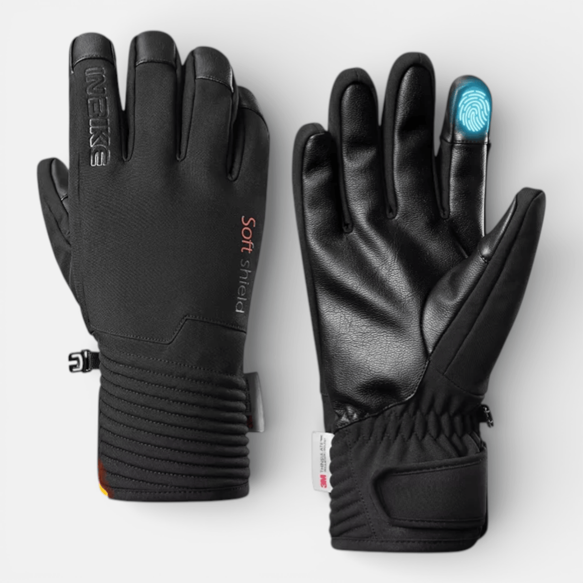 Mon Esprit Nature noir 2 / S Gants chauds polaires