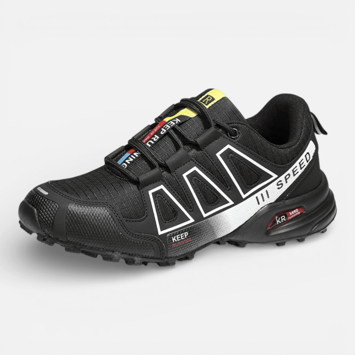 Mon Esprit Nature Noir / 39 Chaussures de randonnée imperméables pour hommes - Duravox