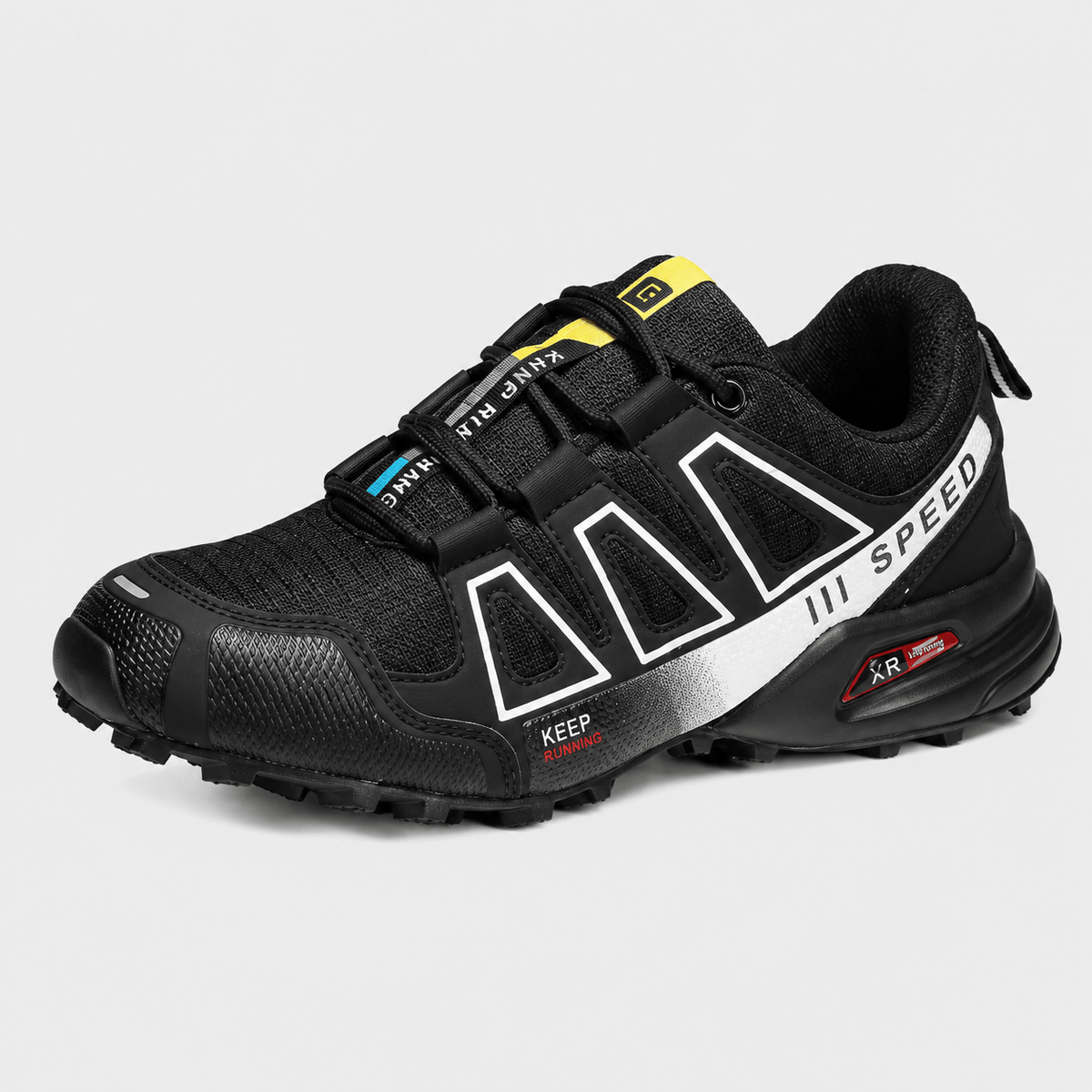 Mon Esprit Nature Noir / 39 Chaussures de randonnée imperméables pour hommes - Duravox