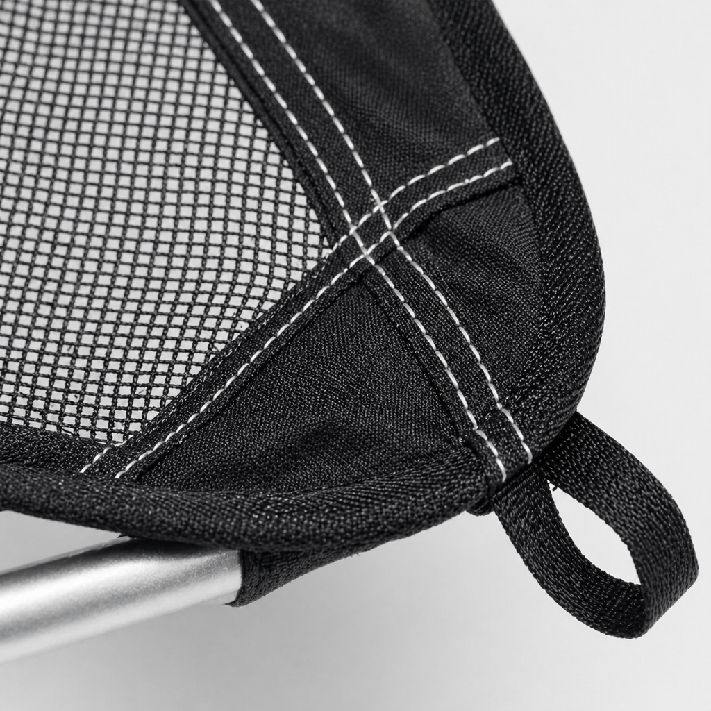 Mon Esprit Nature Noir Chaise de camping ultralégère - TerraNest