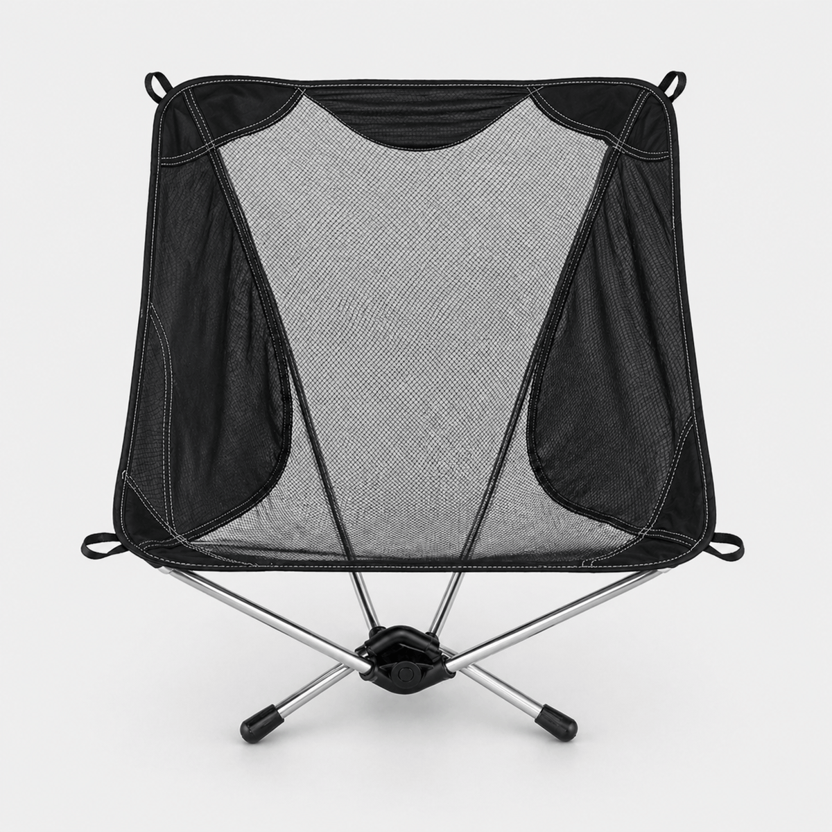 Mon Esprit Nature Noir Chaise de camping ultralégère - TerraNest
