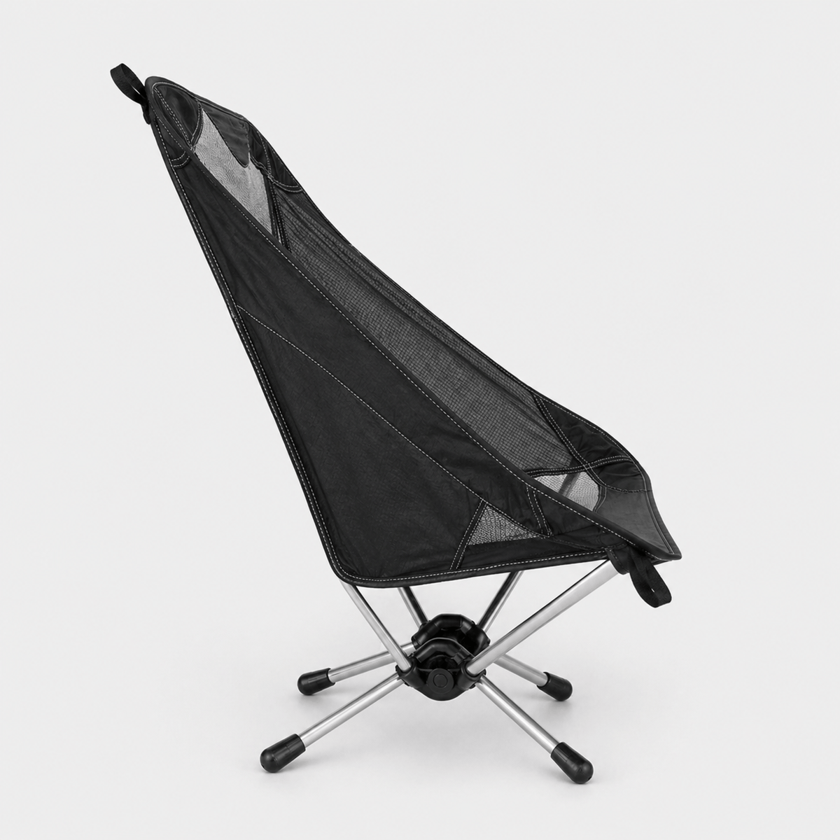 Mon Esprit Nature Noir Chaise de camping ultralégère - TerraNest