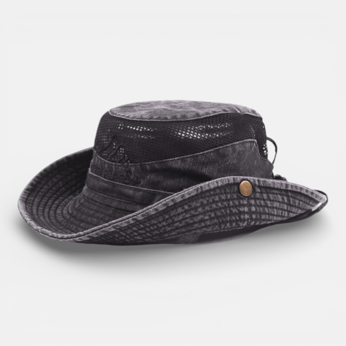 Mon Esprit Nature Noir Chapeau casquette respirant