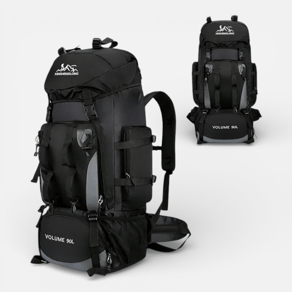 Mon Esprit Nature Noir Grand sac de randonnée - StormPack