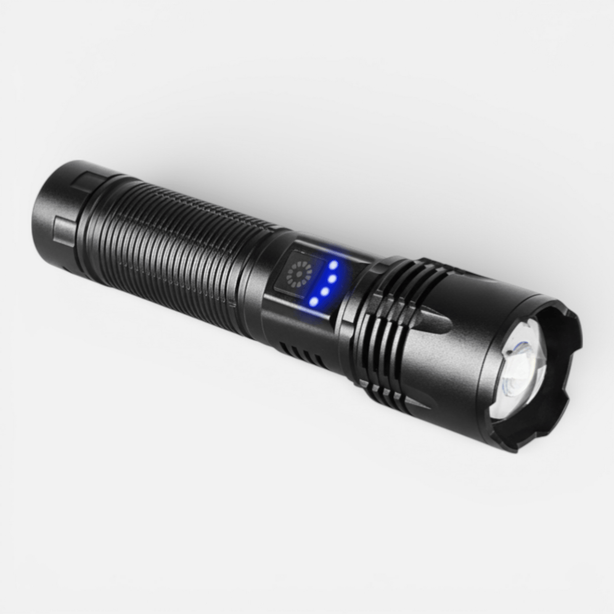 Mon Esprit Nature Noir Lampe de poche LED à lumière forte - Veltrix