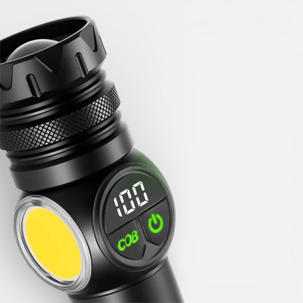 Mon Esprit Nature Noir Lampes de poche LED à puissance forte - Wildora