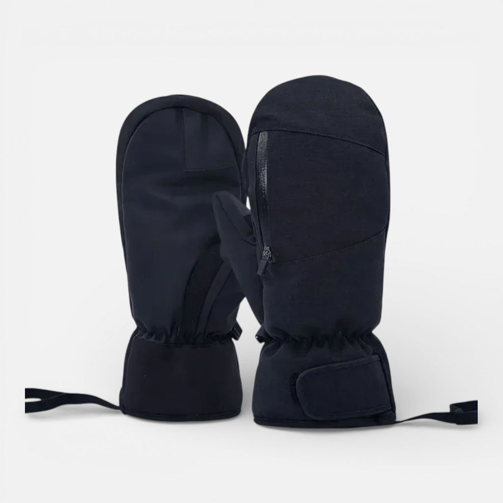 Mon Esprit Nature Noir / M Gants de ski d'hiver imperméables épais