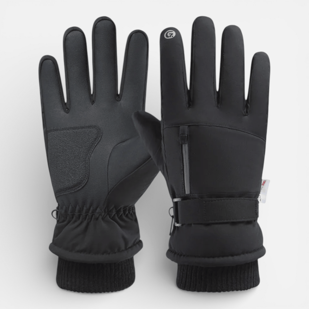 Mon Esprit Nature Noir / M Gants de ski d'hiver pour hommes et femmes