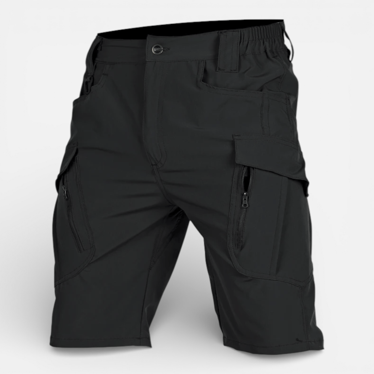 Mon Esprit Nature Noir / M Short Cargo d'été pour hommes