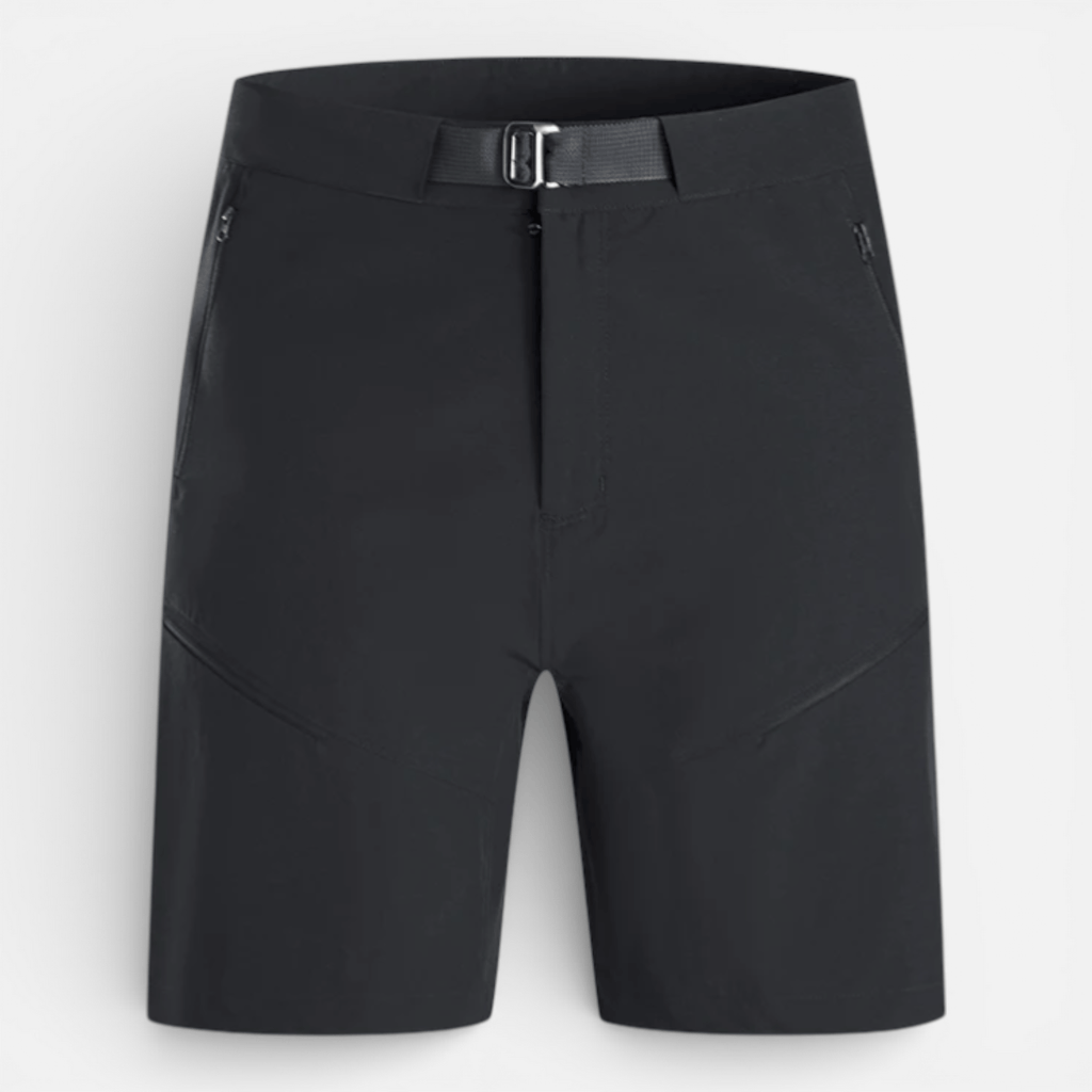 Mon Esprit Nature Noir / M Short de randonnée unisexe