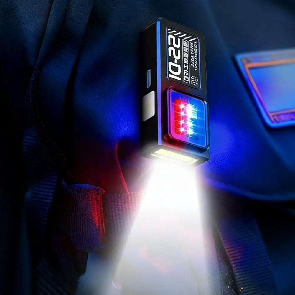 Mon Esprit Nature Noir Mini lampe de poche porte-clés LED - Vireon