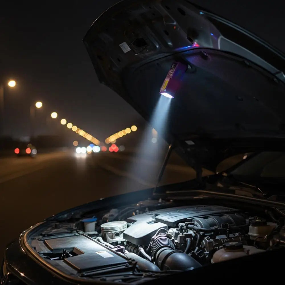 Mon Esprit Nature Noir Mini lampe de poche porte-clés LED - Vireon