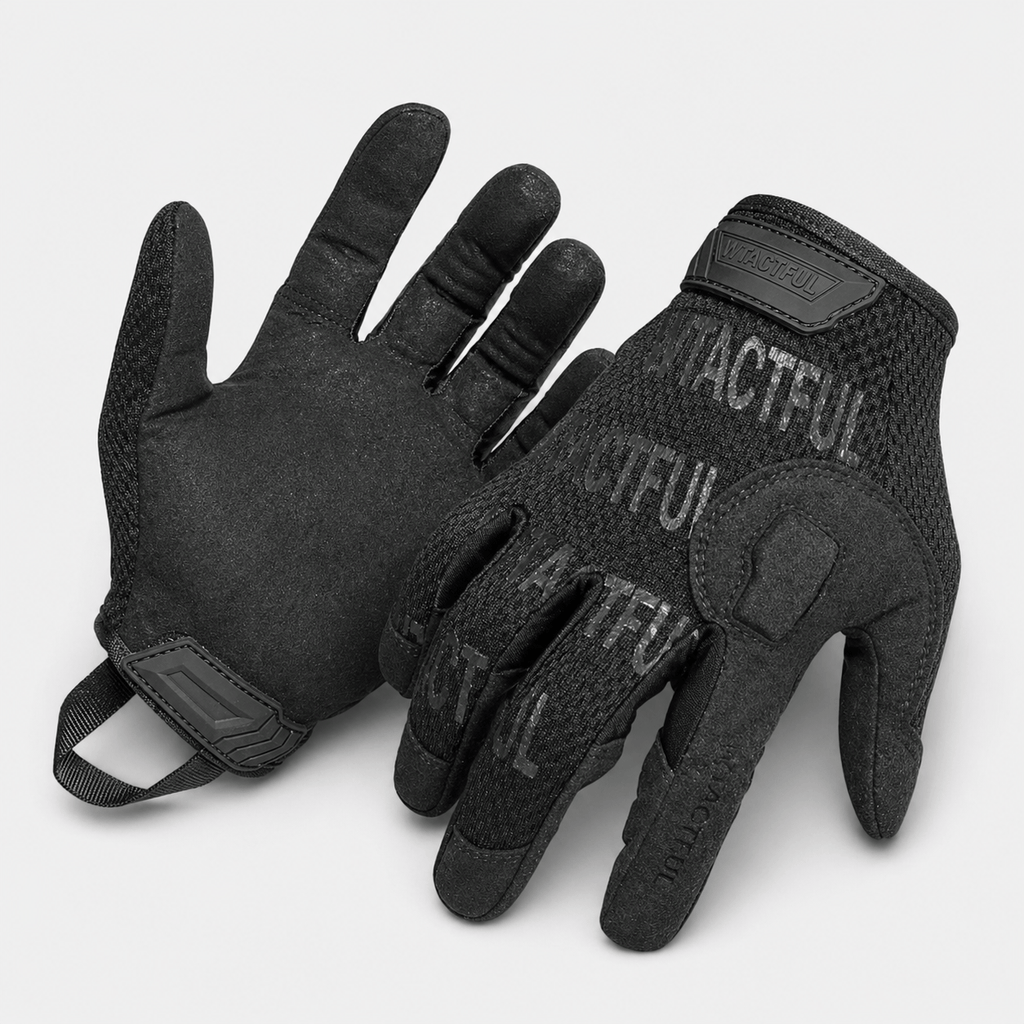 Mon Esprit Nature Noir / S Gants tactiques résistants