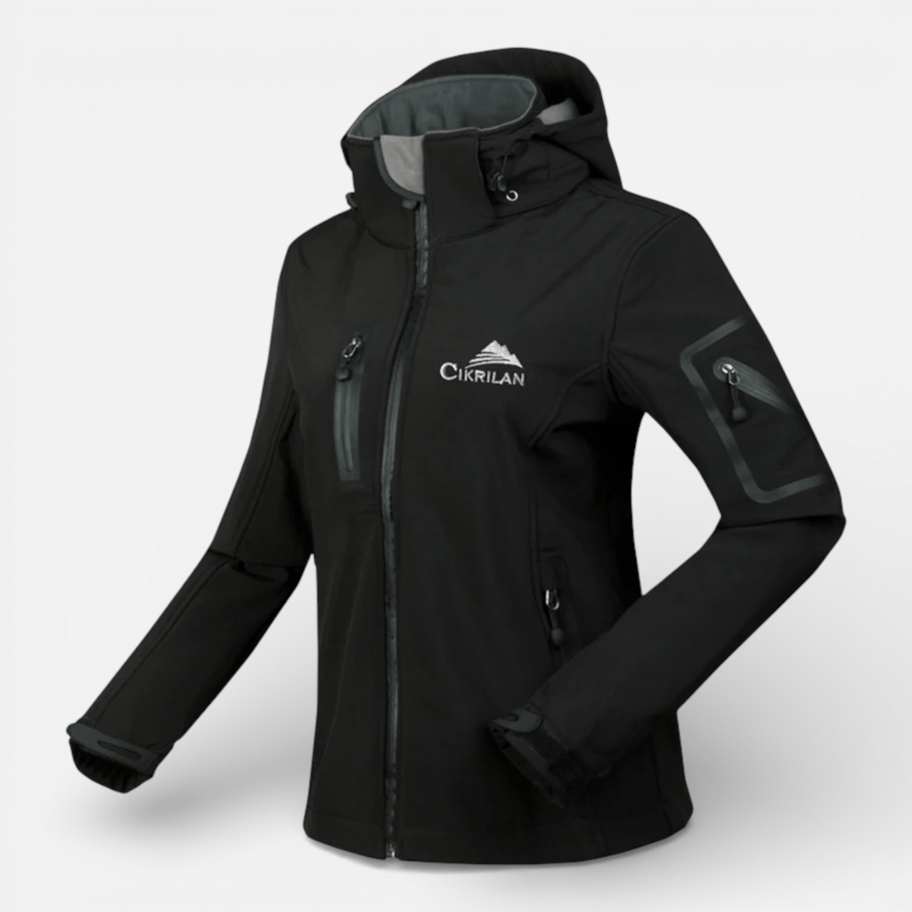 Mon Esprit Nature Noir / S Veste de randonnée en polaire thermique pour femme - Willow 2