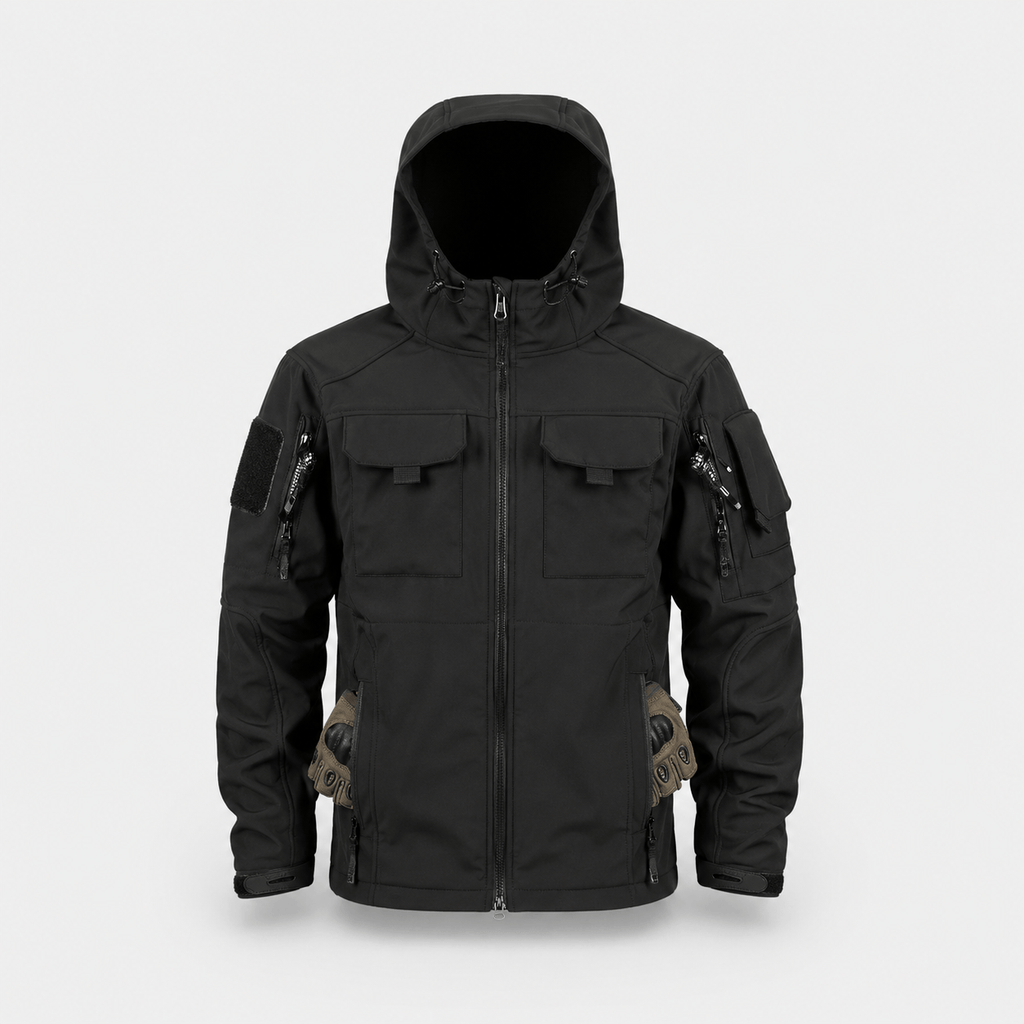 Mon Esprit Nature Noir / S Veste tactique militaire de randonnée - Famaz 2