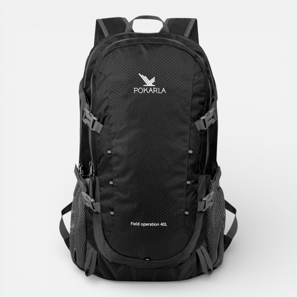 Mon Esprit Nature Noir Sac à dos de randonnée pliable - Zak