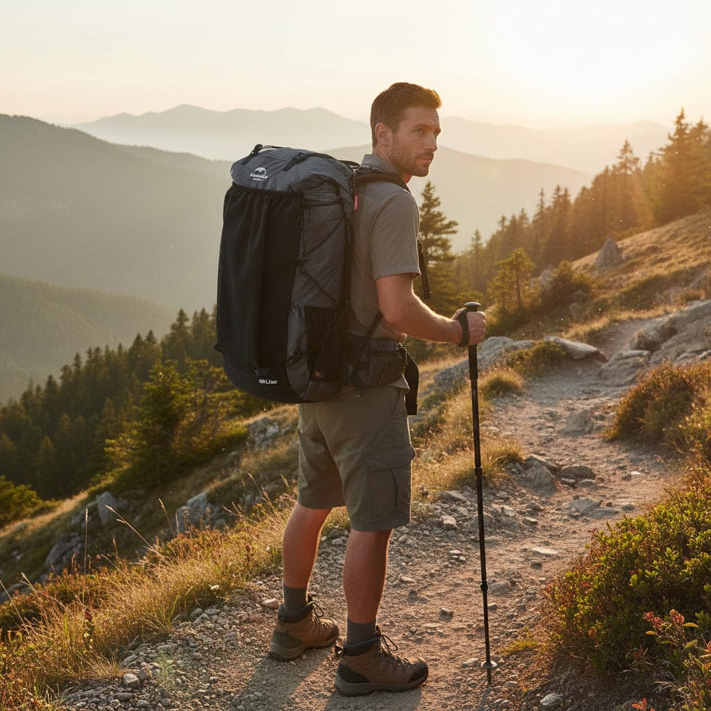 Mon Esprit Nature Noir Sac de randonnée d'alpinisme - Montyx