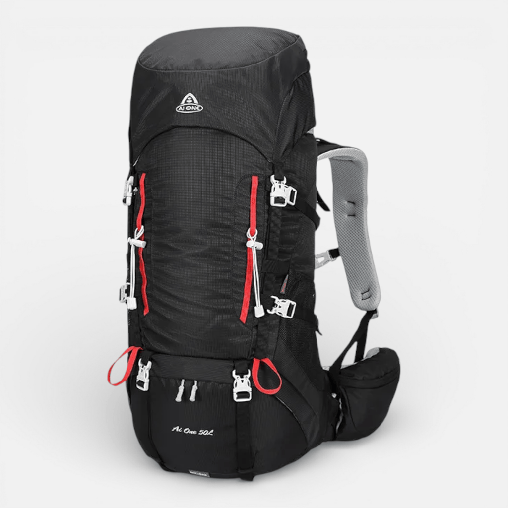 Mon Esprit Nature Noir Sac de randonnée imperméable multifonctionnel - VAK