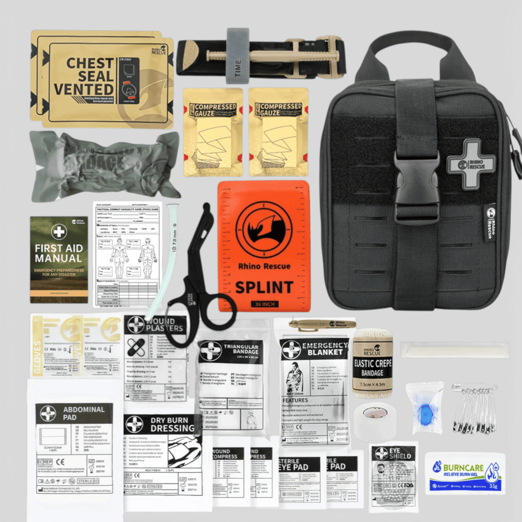 Mon Esprit Nature Noir Trousse de secours d'urgence - Rescu One