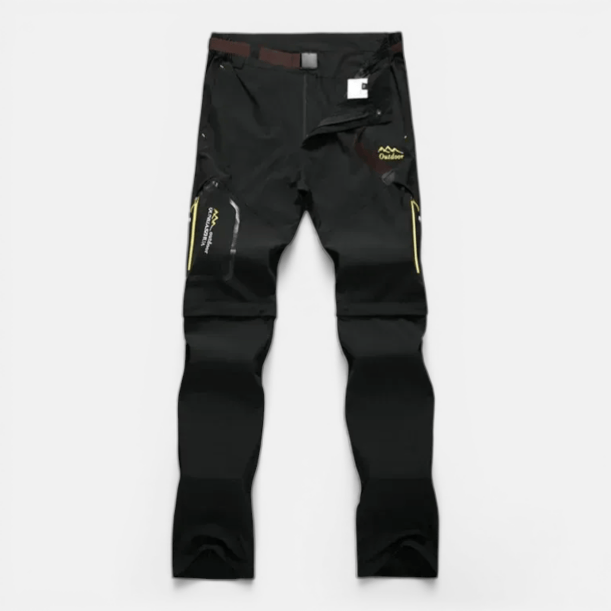 Mon Esprit Nature Noir / XL Pantalon de randonnée convertible