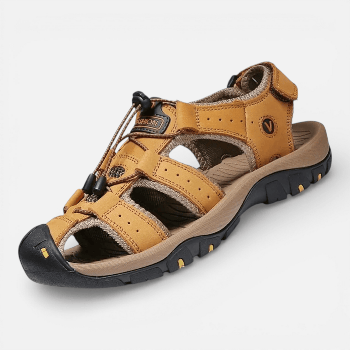 Mon Esprit Nature Or / 40 Sandales d'été en cuir - Trailvora