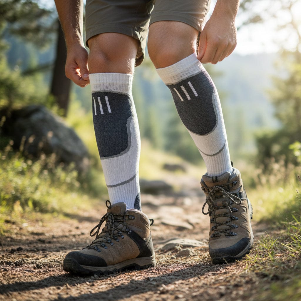 Mon Esprit Nature Paires de chaussettes de Ski en laine x2