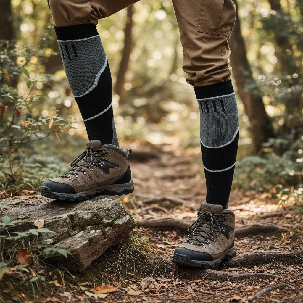 Mon Esprit Nature Paires de chaussettes de Ski en laine x2