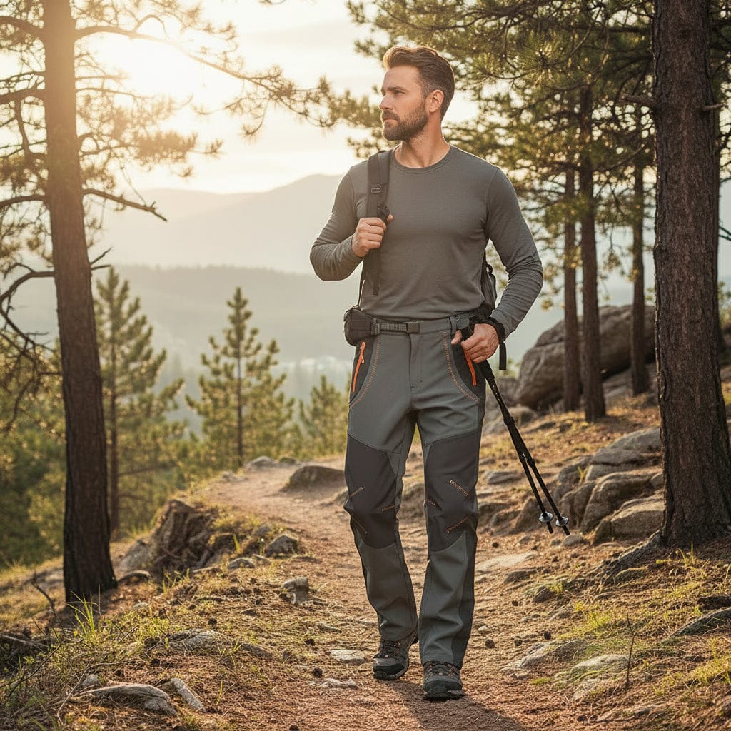 Mon Esprit Nature Pantalon de randonnée en molleton épais