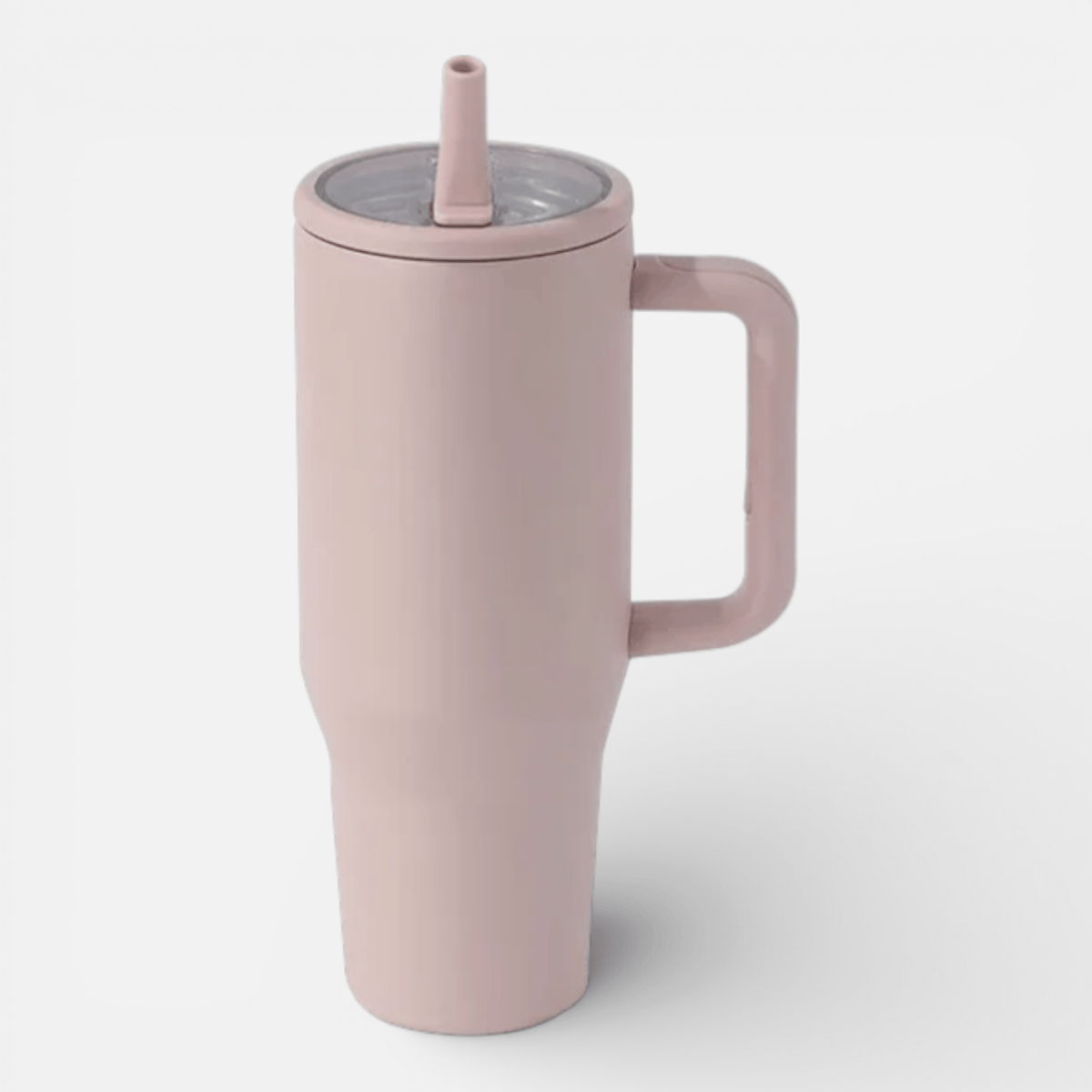 Mon Esprit Nature Rose clair / 1200ml Tasse thermos avec paille intégrée - Ozz