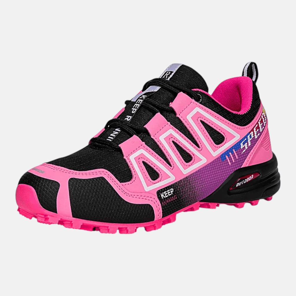 Mon Esprit Nature Rose clair / 36 Chaussures Randonnée Femme Imperméables et Légères - WaterFlow