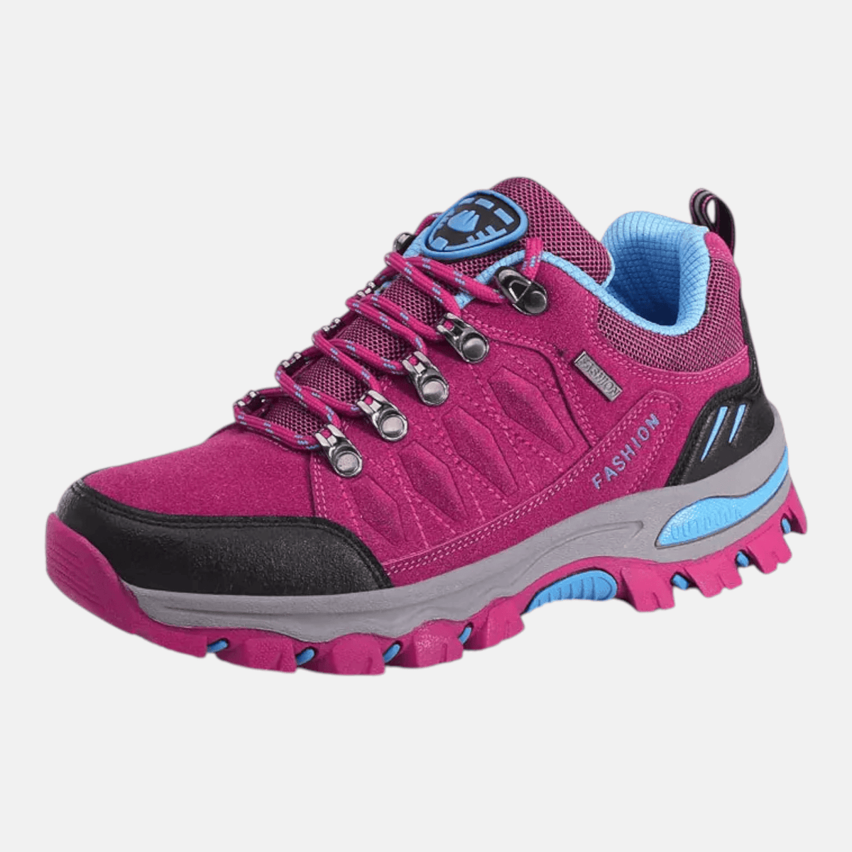 Mon Esprit Nature rose fluo / 35 Chaussures Randonnée pour Femmes - Wizz 2
