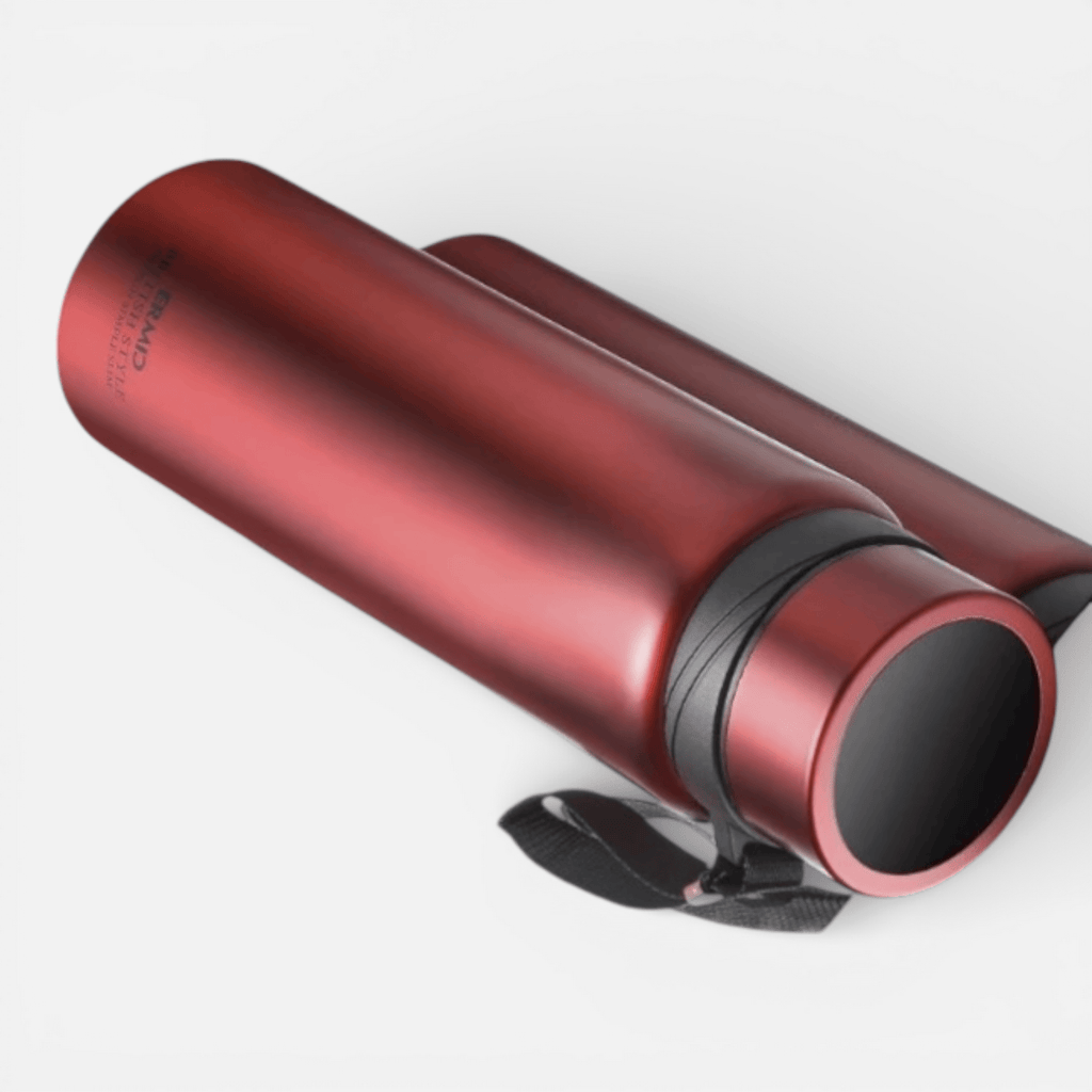 Mon Esprit Nature Rouge / 1000 ml Bouteille en acier inoxydable - Thermplus