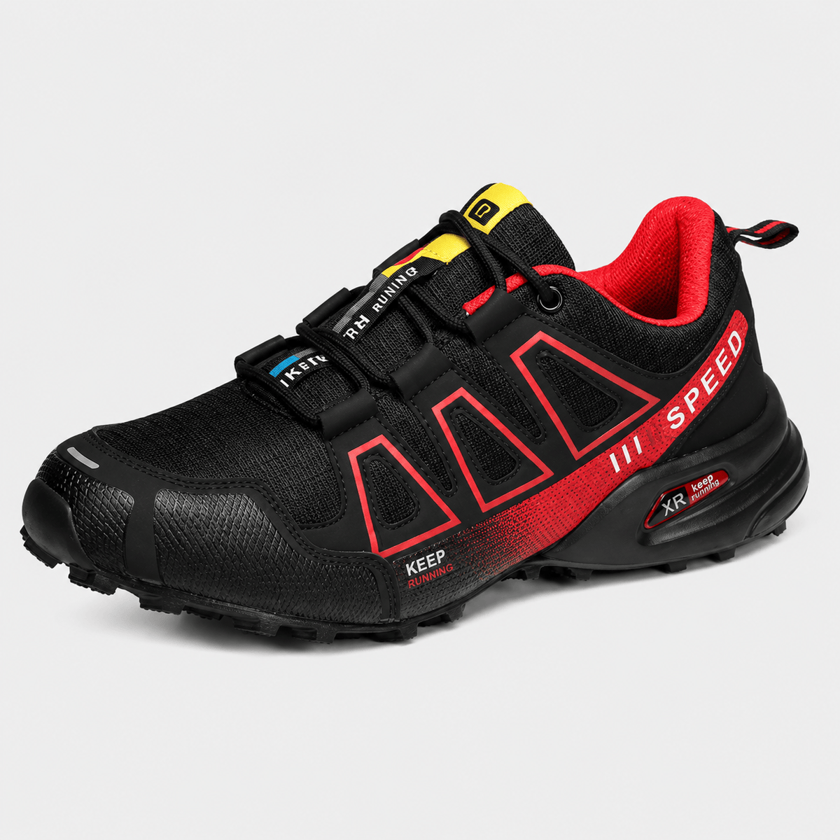 Mon Esprit Nature Rouge / 39 Chaussures de randonnée imperméables pour hommes - Duravox