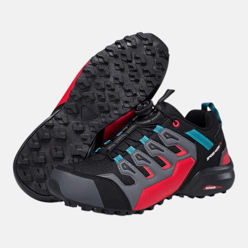 Mon Esprit Nature Rouge / 40 Chaussures Randonnée Légères et Antidérapantes - AirPro 3