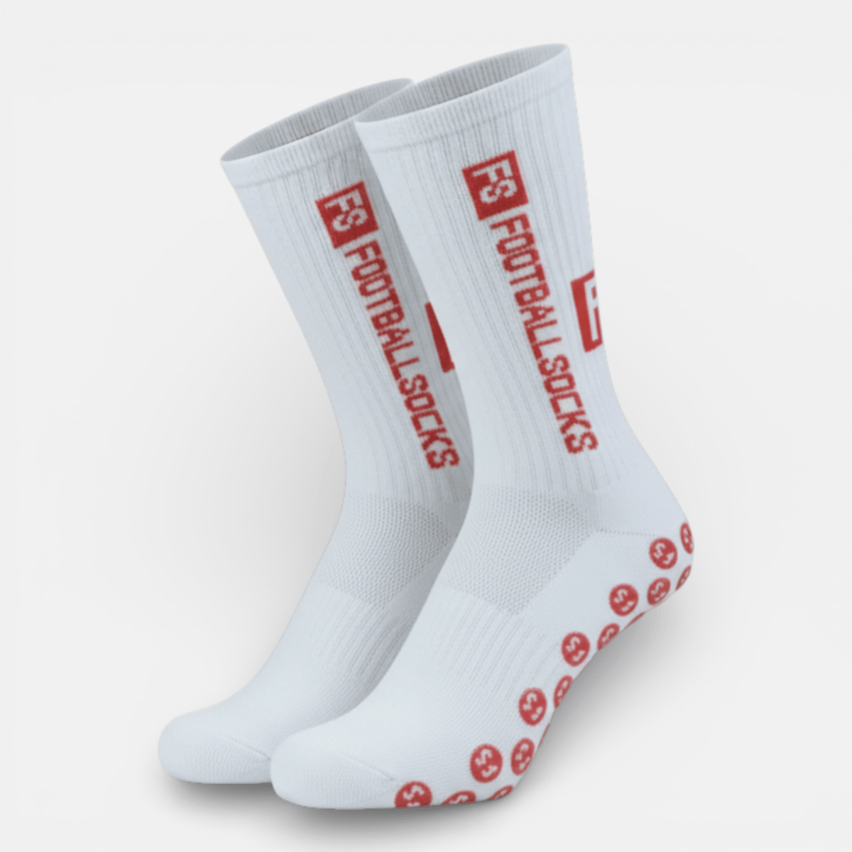 Mon Esprit Nature Rouge Paires de chaussettes antidérapantes x2