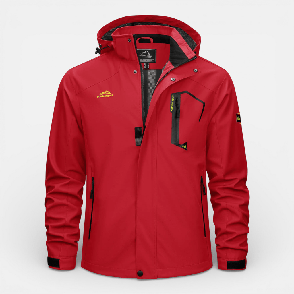 Mon Esprit Nature Rouge / S Veste de randonnée légère - Tacssen One