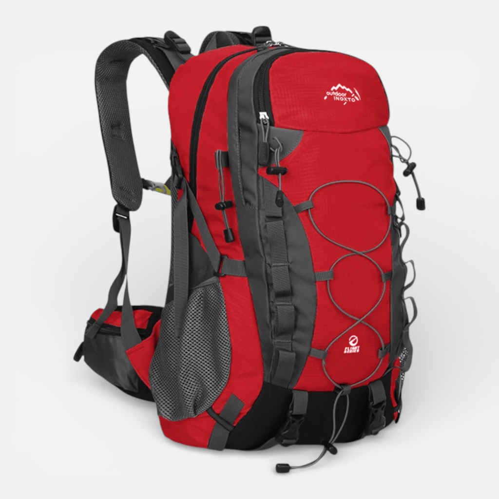 Mon Esprit Nature Rouge Sac à dos de randonnée robuste 40l - Noma