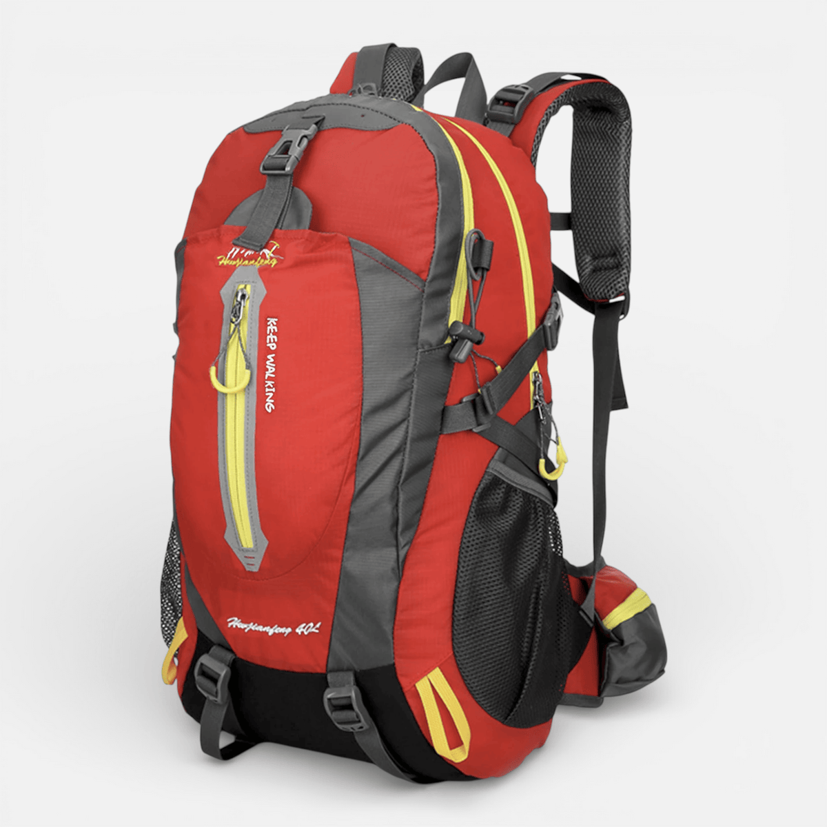 Mon Esprit Nature Rouge Sac à dos de voyage en polyester - Soléna