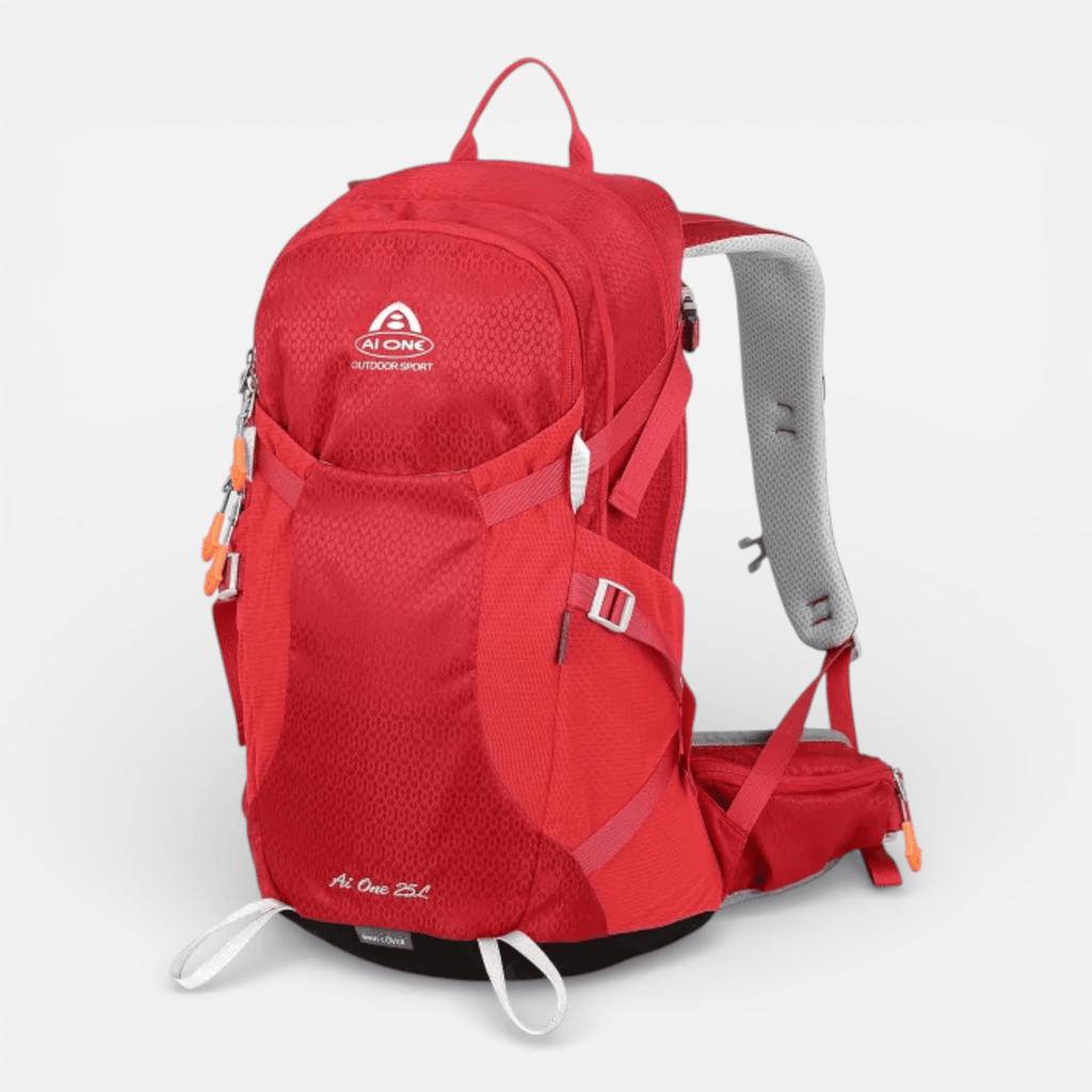 Mon Esprit Nature Rouge Sac de randonnée capacité 25l - Travyon