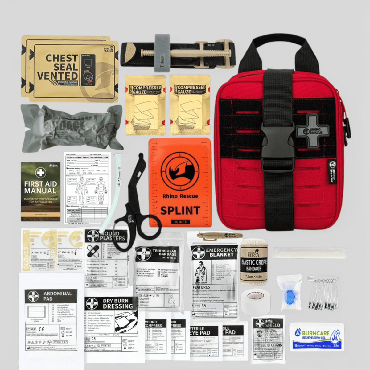 Mon Esprit Nature Rouge Trousse de secours d'urgence - Rescu One