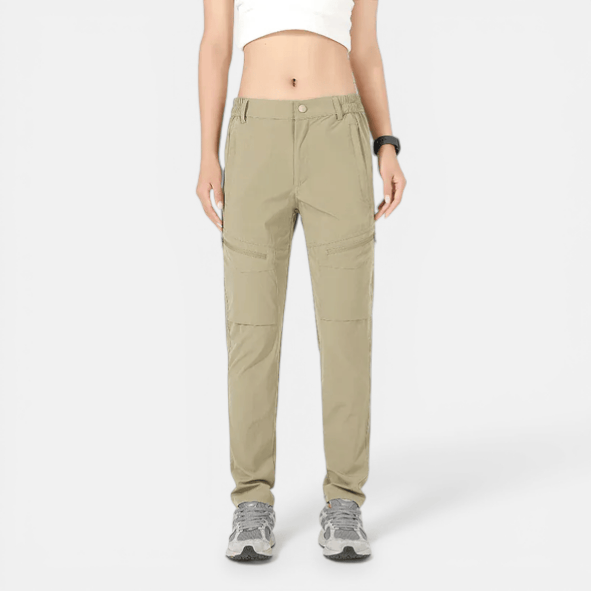 Mon Esprit Nature Sable / M Pantalon de randonnée pour femmes