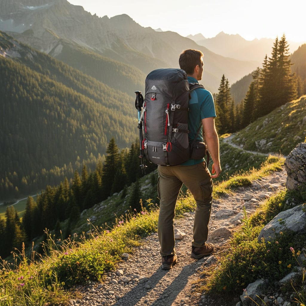 Mon Esprit Nature Sac de randonnée imperméable multifonctionnel - VAK