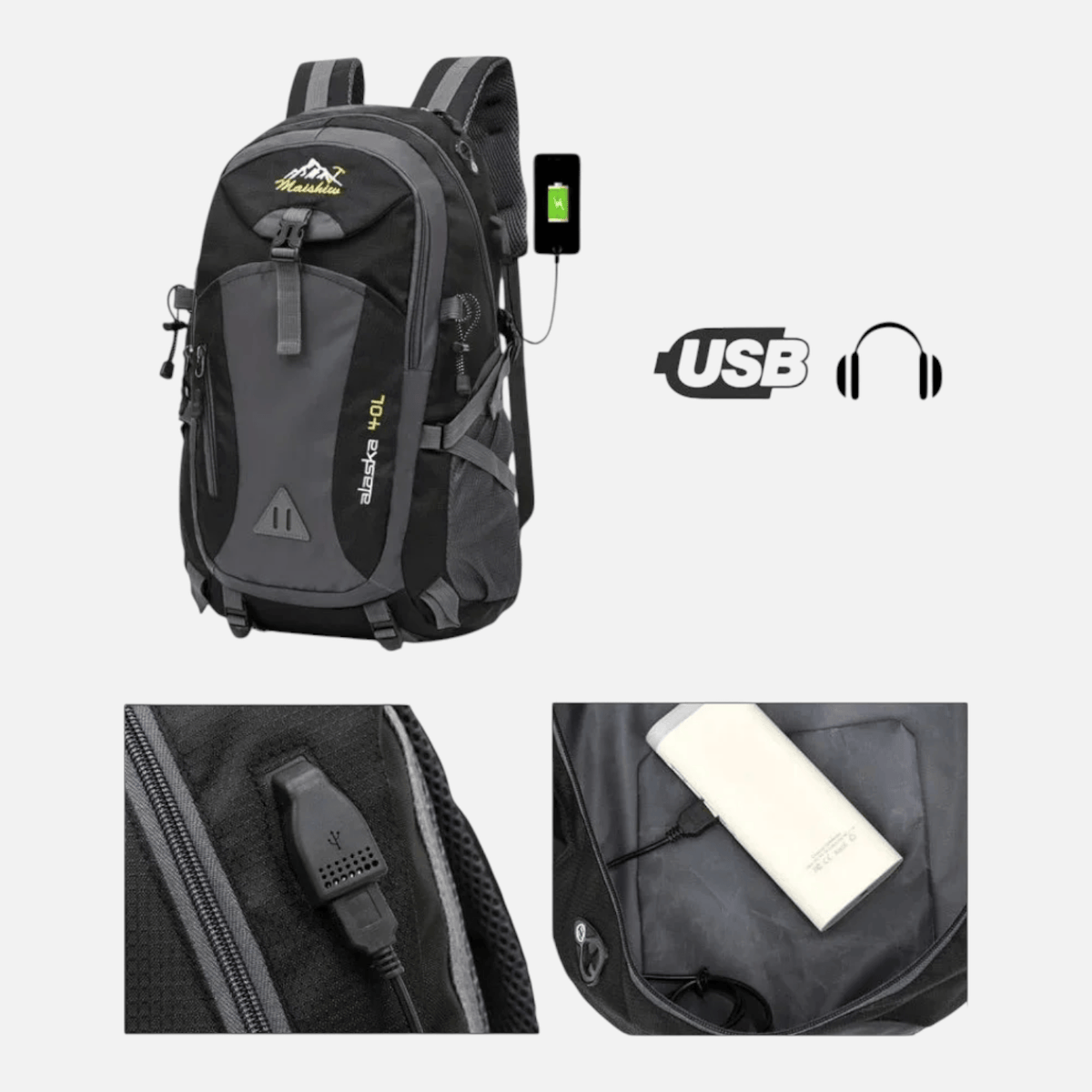 Mon Esprit Nature Sac de randonnée ultra-léger - Virelli