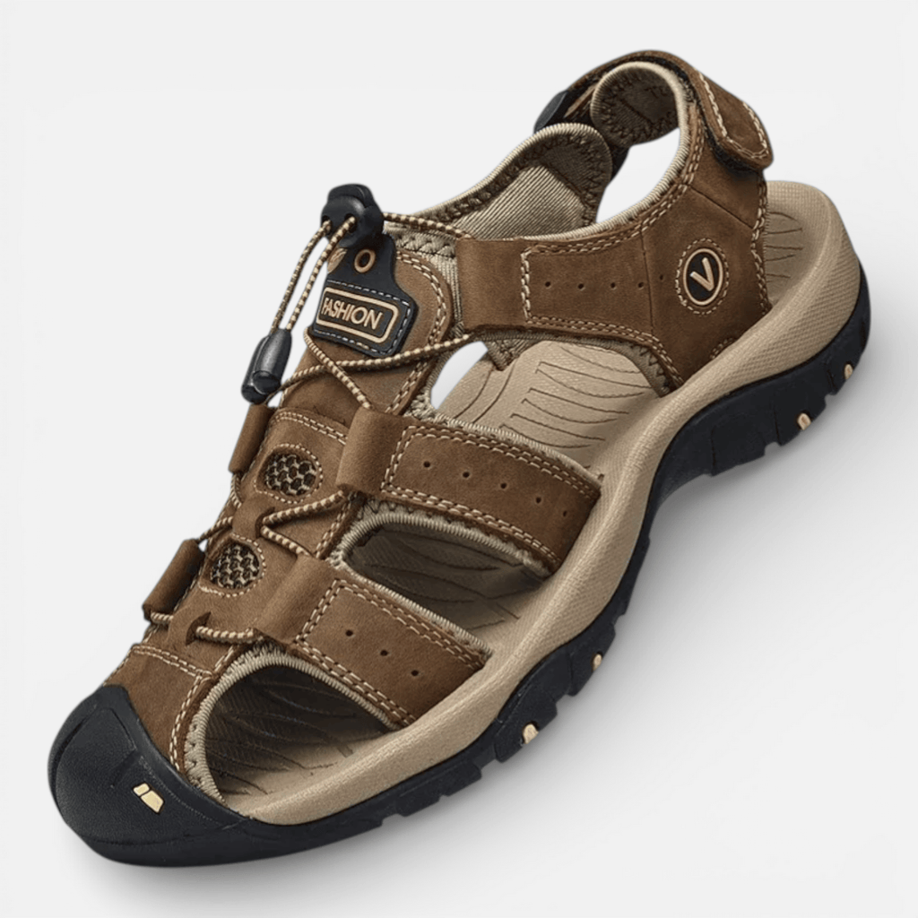 Mon Esprit Nature Sandales d'été en cuir - Trailvora