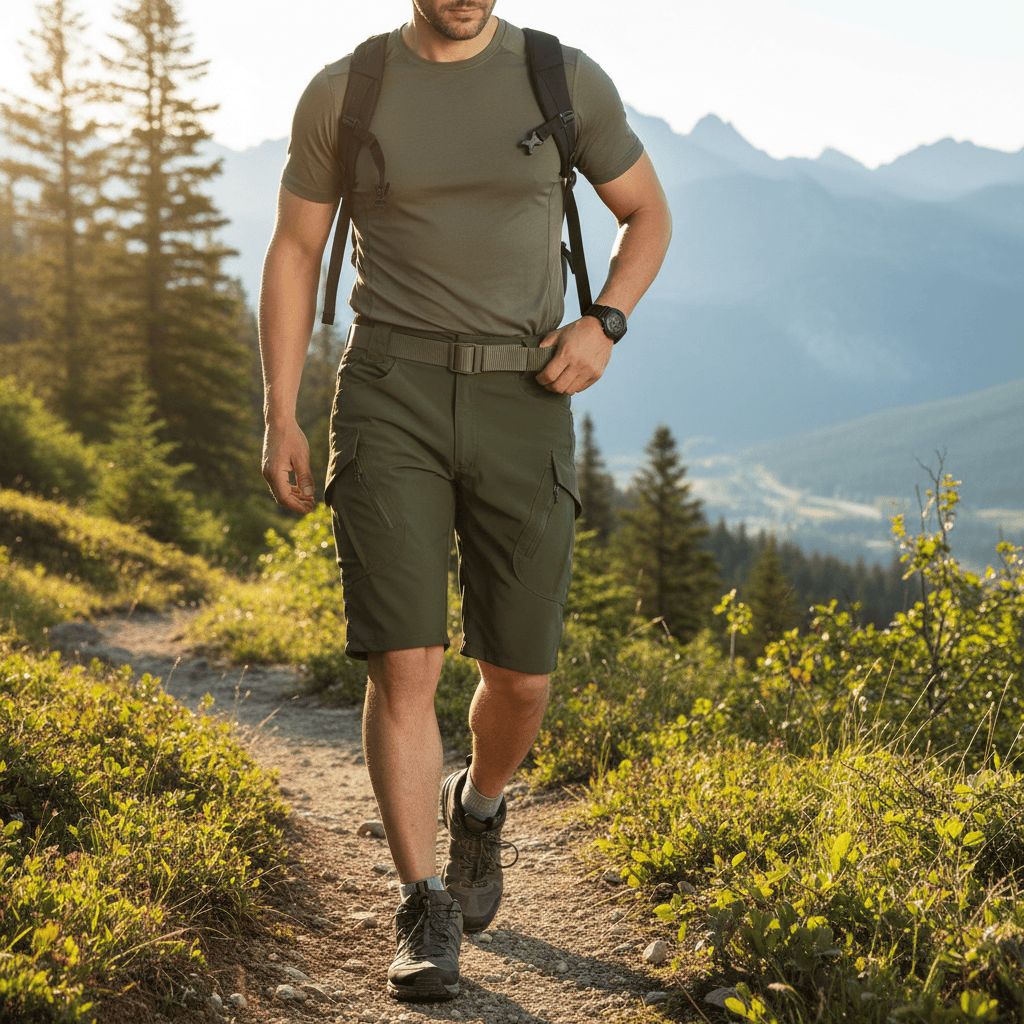Mon Esprit Nature Short Cargo d'été pour hommes