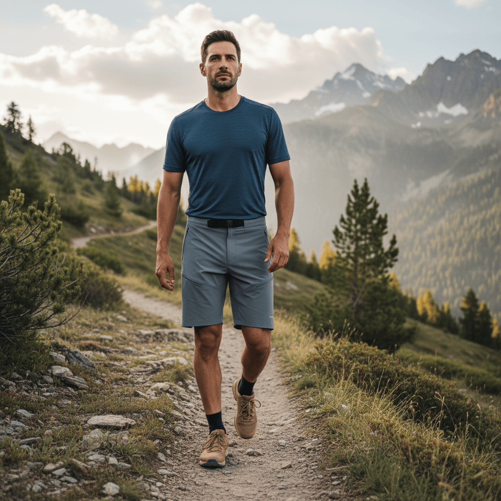 Mon Esprit Nature Short de randonnée unisexe