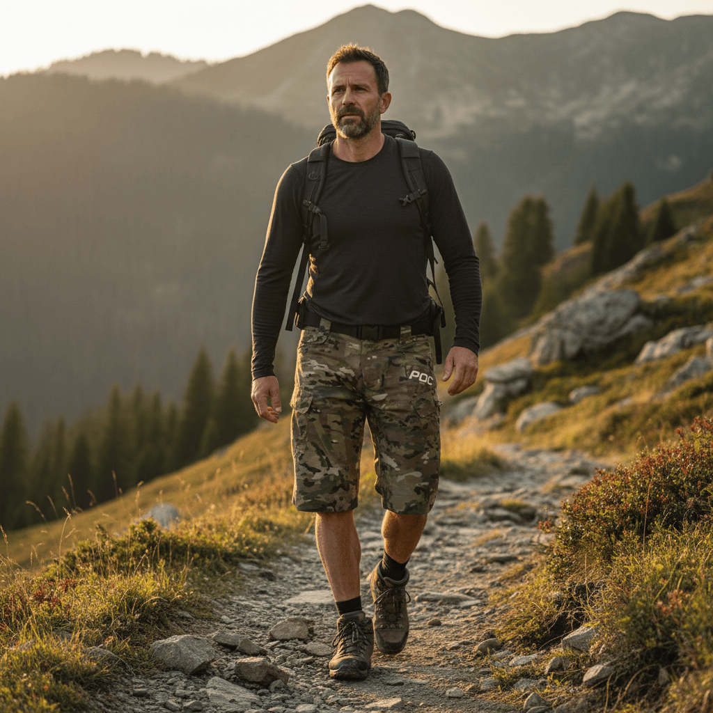 Mon Esprit Nature Short de sport pour Hommes Image