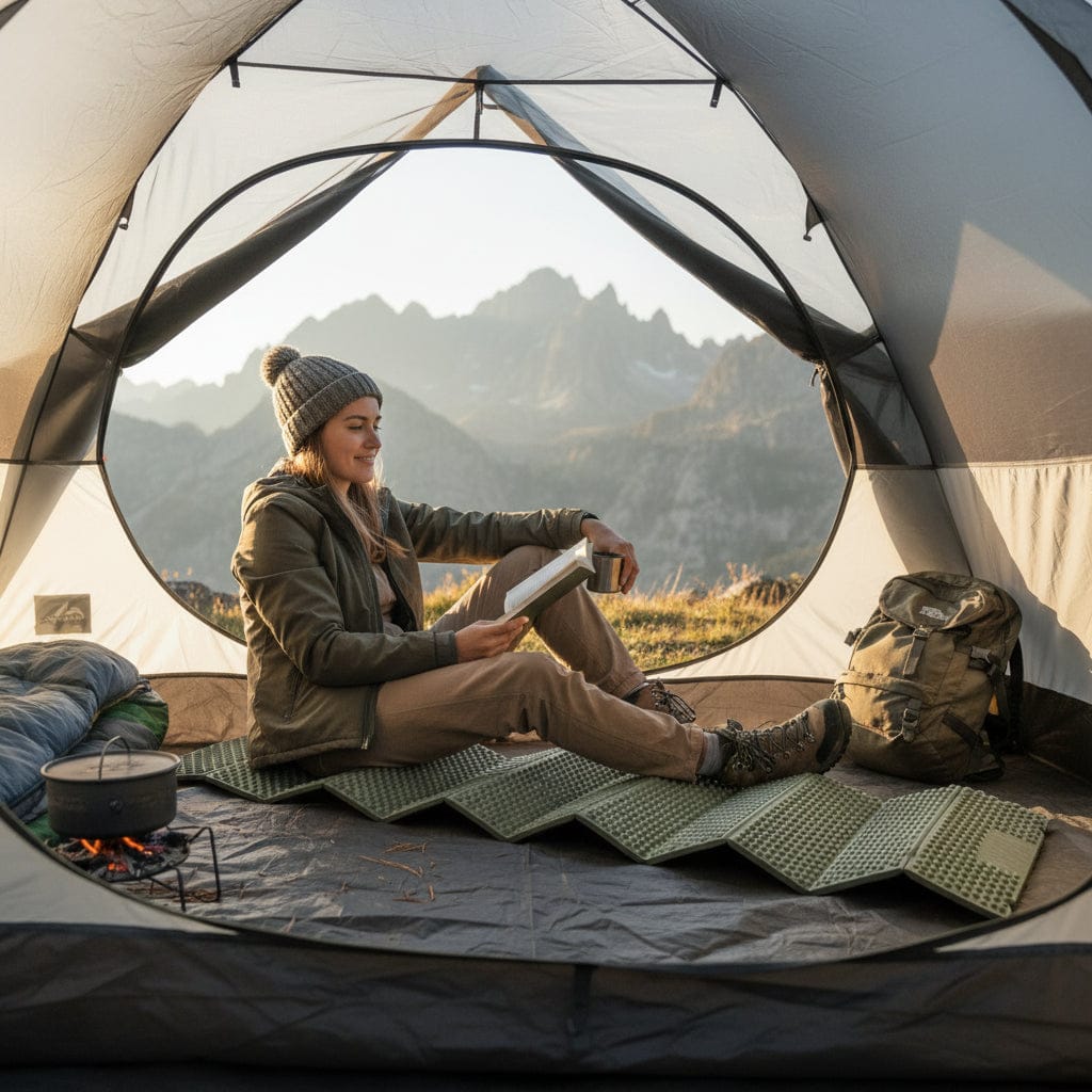 Mon Esprit Nature Tapis de Camping en mousse d'extérieur - Floz