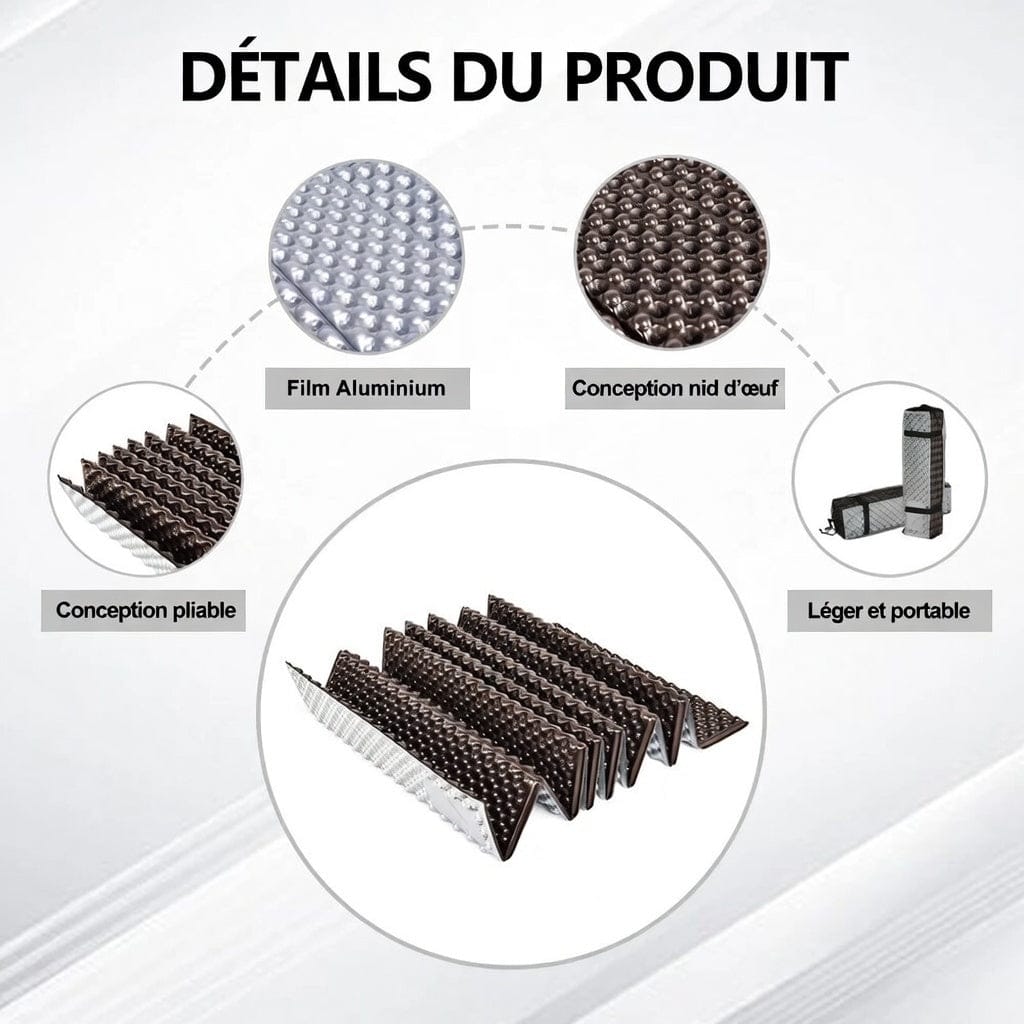 Mon Esprit Nature Tapis de couchage portable en mousse - Blowzz